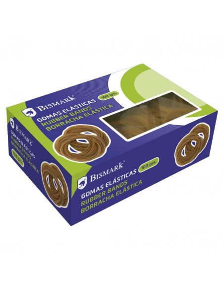 Gomas Elásticas Bismark Caja Mediana Nº 150 caucho natural