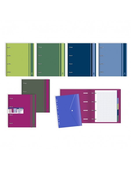 Carpeblock ColorClass A4 Bismark con recambio y separadores