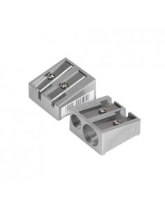 Sacapuntas Doble de Aluminio Milan original
