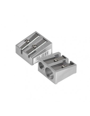 Sacapuntas Doble de Aluminio Milan original