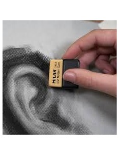 Goma de Borrar Milan Master Gum con Funda Factis 2