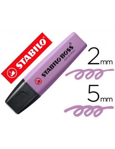Rotulador STABILO BOSS NatureCOLORS Wildflower Lila Grisáceo