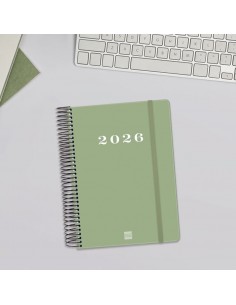 Agenda Finocam 2026 Día Página My E10 Verde 2
