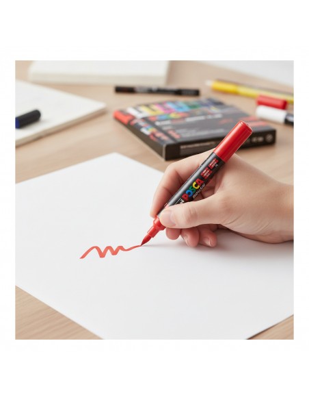 Rotuladores POSCA PC-5BR gama básica 8 colores
