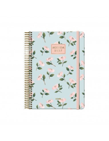Agenda Dohe Velvet Jazmín día página 14x20 cm