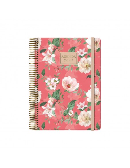 Agenda Dohe Velvet Coral día página 14x20 cm