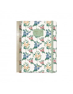 Agenda Dohe Velvet Mimosa día página 14x20 cm