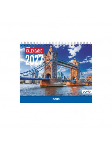 Calendario de sobremesa Dohe Ciudades 15x21 cm