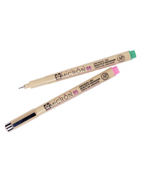 Estuche de 9 rotuladores Sakura Pigma Micron 05 de colores