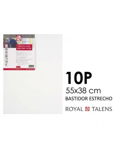 Lienzo con bastidor Talens algodón 10P de 55x38 cm