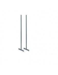 Juego de soportes metálicos para pizarras