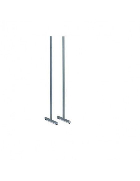 Juego de soportes metálicos para pizarras