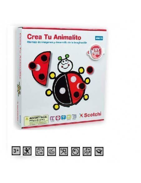 CREA TU ANIMALITO CON VELCRO