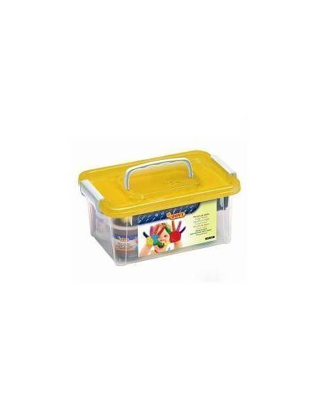 SET PINTURAS DEDOS ESPONJAS+PLANTILLAS J