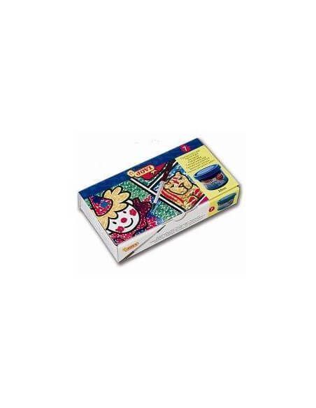 CAJA TEMPERAS 7 UND JOVI SURTIDAS