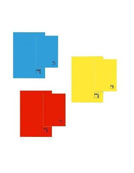 CUADERNO FOLIO DE  PAUTA 2,5 CON GRAPAS 50 HOJAS 70GR