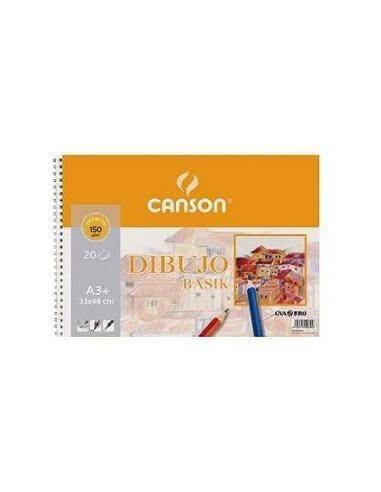 BLOC DE DIBUJO BASIK A3+ 150 GR. ESPIRAL