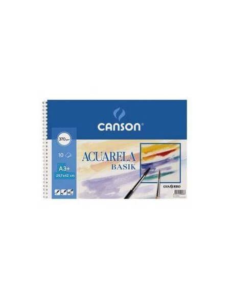 BLOC DE DIBUJO BASIK A3+ 370 GR. ESPIRAL