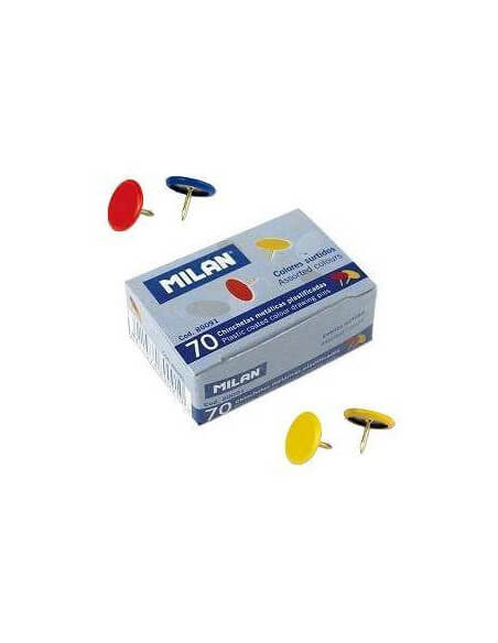 CHINCHETAS DE COLORES 70 UND MILAN