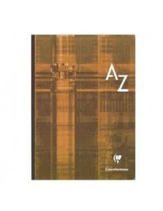 CUADERNO INDICE COSIDO CLAIREFONTAINE