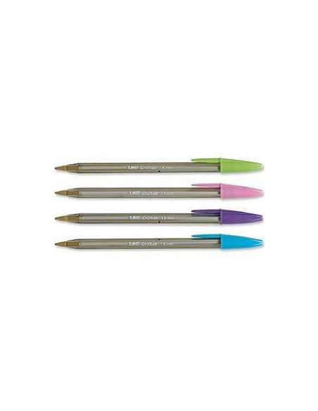 BOLIGRAFO BIC CRISTAL FASHION COLOUR 1.6 MM. PUNTA GRUESA