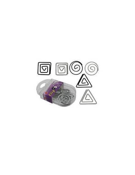 CLIPS DE COLORES CON FORMAS SURTIDAS
