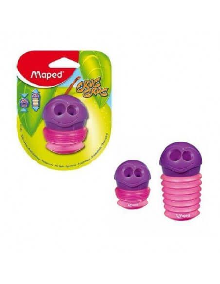 SACAPUNTAS CROC CROC 2 ORIFICIOS