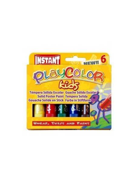 PLAYCOLOR 10G ESTUCHE  6 COLORES SURTIDOS
