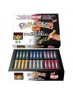 PLAYCOLOR 10 G  METALLIC CLASS-BOX 72 UNIT