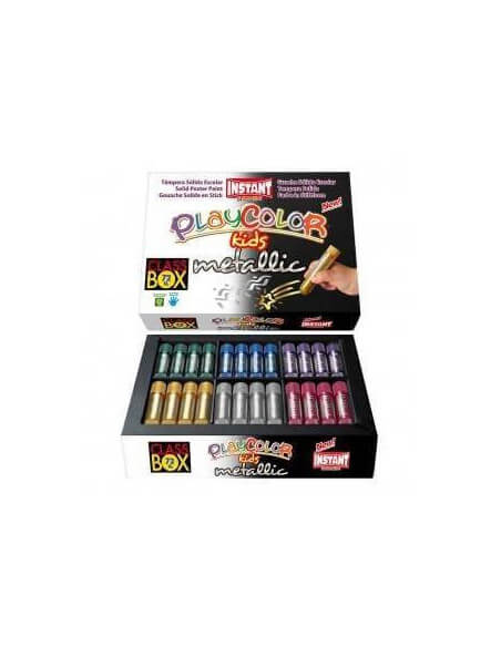 PLAYCOLOR 10 G  METALLIC CLASS-BOX 72 UNIT