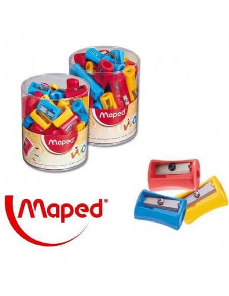 SACAPUNTAS VIVO 1 AGUJERO MAPED