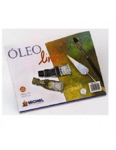 BLOC PARA PINTAR AL OLEO LINO MICHEL SUPERFICIE GOFRADA TELA