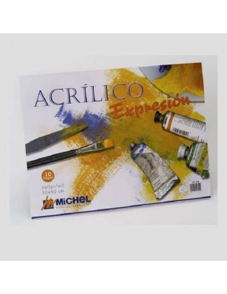 BLOC PARA ACRILICO MICHEL EXPRESION 360GR.