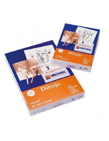 BLOC DE DIBUJO ACADEMIA MICHEL ESPIRAL 350GR. 10 HOJAS