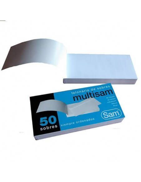 TALONARIO DE SOBRES 110X220 90GR.CON TIR