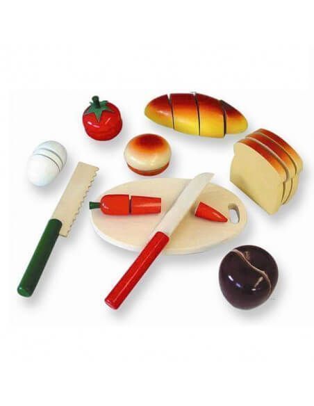 COMIDITAS PEQUEÃ‘O 10 PIEZAS ANDREU TOYS