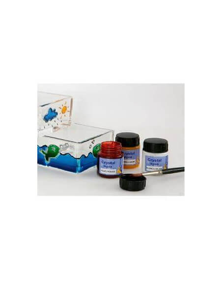 PINTURA DE CRISTAL TRANSPARENTE 50 ML CONTORNO RELIEVE ORO - LA PAJARITA