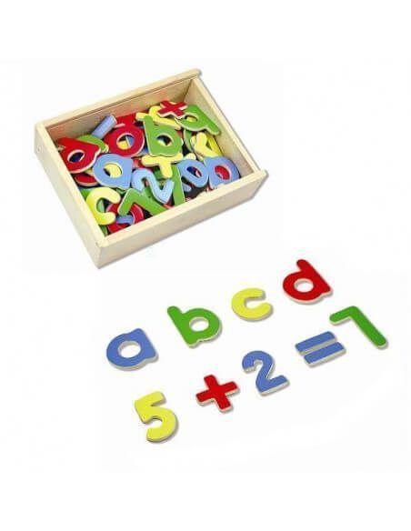 LETRAS Y NUMEROS MAGNETICOS 78 PIEZAS