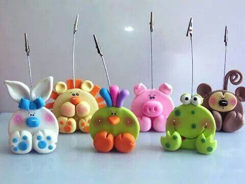 manualidades pasta de modelar fimo