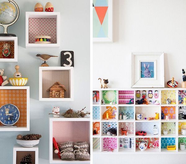 Cómo decorar muebles con papel pintado