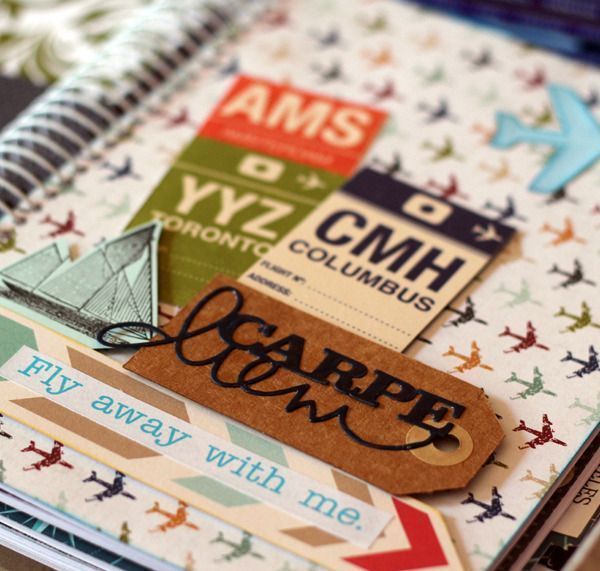 Crea tu propio cuaderno de viaje con scrapbooking